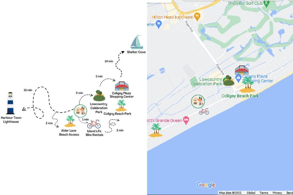 Turtle View Villa 힐튼 헤드 아일랜드 외부 사진